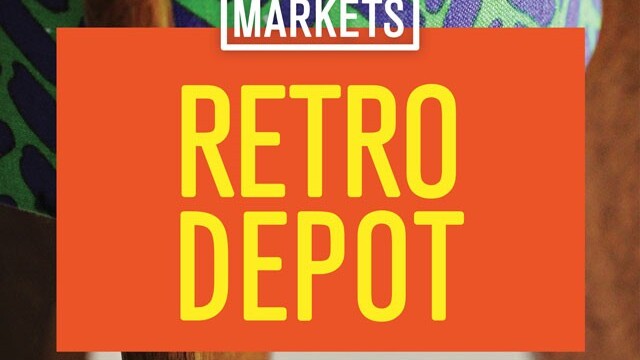 Retro Depot at the Old Bus Depot Markets, Sunday 12 March 2017