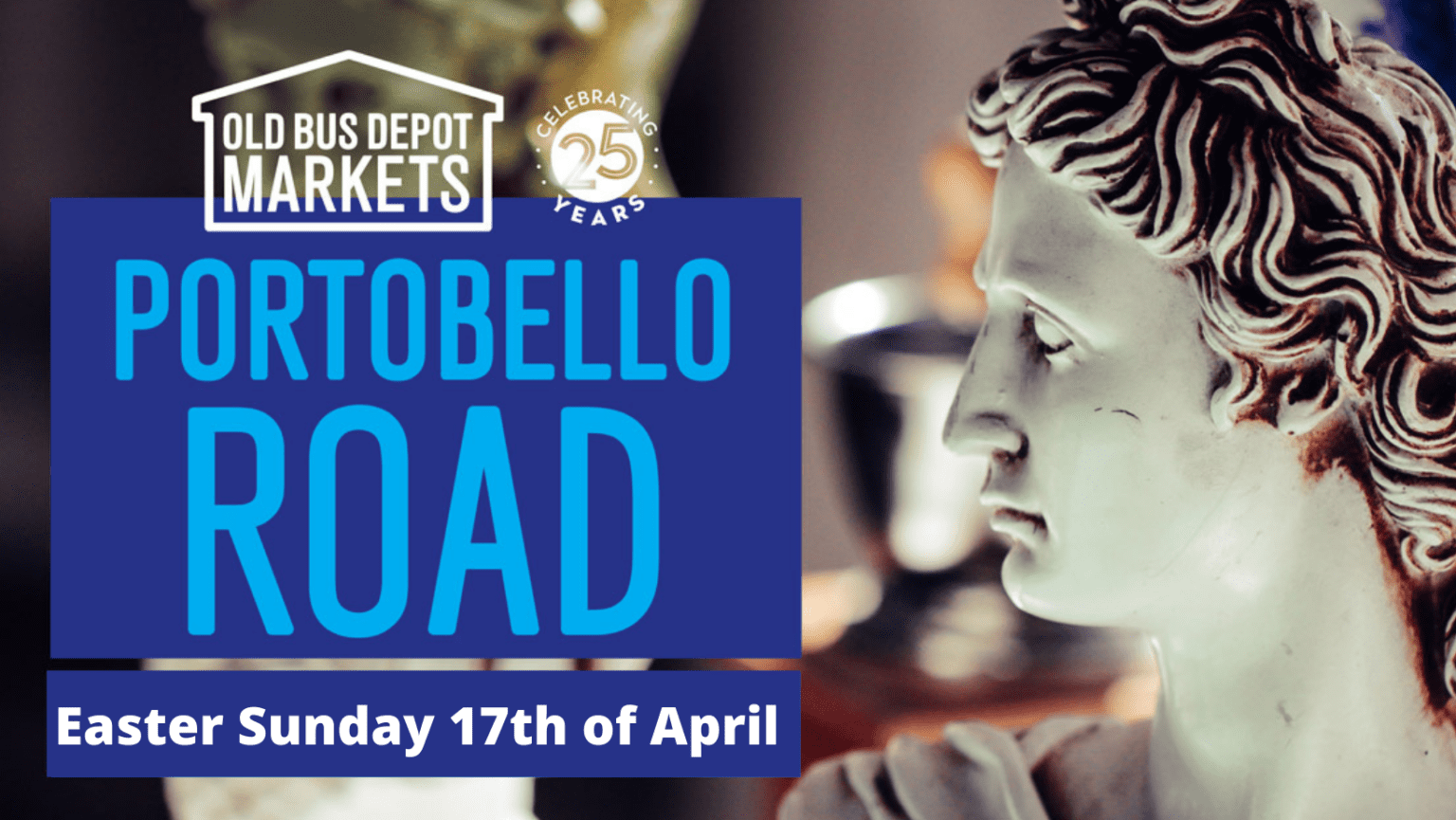 Portobello Road on Easter Sunday Old Bus Depot Market